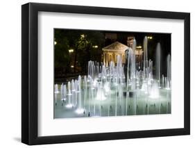 Ivan Vasov, National Theatre, City Garden Park, Sofia, Bulgaria, Europe-Giles Bracher-Framed Photographic Print