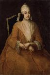 Portrait of Anna Leopoldovna, Regent of Russia (1718-174), Between 1740 and 1746-Ivan Yakovlevich Vishnyakov-Giclee Print