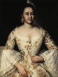 Portrait of Anna Leopoldovna, Regent of Russia (1718-174), Between 1740 and 1746-Ivan Yakovlevich Vishnyakov-Framed Giclee Print