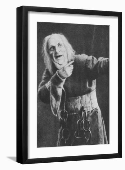 Ivan Yershov as Kashchey, 1918-null-Framed Giclee Print