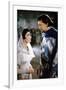 IVANHOE, 1952 directed by RICHARD THORPE Elizabeth Taylor and George Sanders (photo)-null-Framed Photo