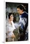 IVANHOE, 1952 directed by RICHARD THORPE Elizabeth Taylor and George Sanders (photo)-null-Framed Photo