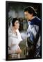 IVANHOE, 1952 directed by RICHARD THORPE Elizabeth Taylor and George Sanders (photo)-null-Framed Photo