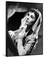 IVANHOE, 1952 directed by RICHARD THORPE Elizabeth Taylor (b/w photo)-null-Framed Photo