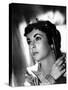 IVANHOE, 1952 directed by RICHARD THORPE Elizabeth Taylor (b/w photo)-null-Stretched Canvas