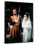 IVANHOE, 1952 directed by RICHARD THORPE Robert Taylor / Elizabeth Taylor (photo)-null-Framed Stretched Canvas