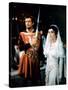 IVANHOE, 1952 directed by RICHARD THORPE Robert Taylor / Elizabeth Taylor (photo)-null-Stretched Canvas