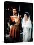IVANHOE, 1952 directed by RICHARD THORPE Robert Taylor / Elizabeth Taylor (photo)-null-Stretched Canvas