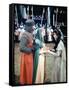 Ivanhoe by Richard THorpe with Robert Taylor, Joan Fontaine and Elizabeth Taylor, 1952 (photo)-null-Framed Stretched Canvas