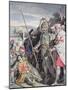 Ivanhoe by Sir Walter Scott: The Death of Sir Brian de Bois-Guilbert-John Augustus Atkinson-Mounted Giclee Print