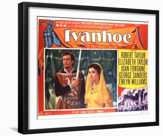 Ivanhoe - Lobby Card Reproduction-null-Framed Photo