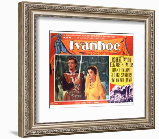 Ivanhoe - Lobby Card Reproduction-null-Framed Photo