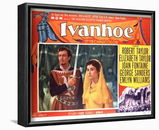 Ivanhoe - Lobby Card Reproduction-null-Framed Photo