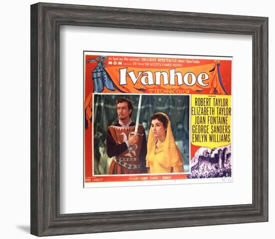 Ivanhoe - Lobby Card Reproduction-null-Framed Photo