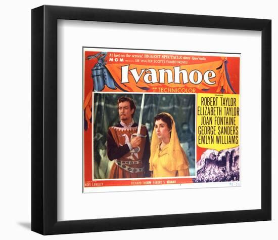 Ivanhoe - Lobby Card Reproduction-null-Framed Photo