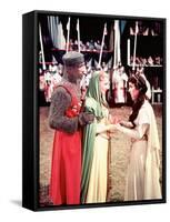 Ivanhoe, Robert Taylor, Joan Fontaine, Elizabeth Taylor, 1952-null-Framed Stretched Canvas