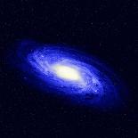 Spiral Galaxy (Astronomic Object of Deep Sky)-IvanRu-Laminated Photographic Print