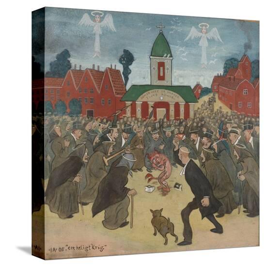 Stretched Canvas Print, , large