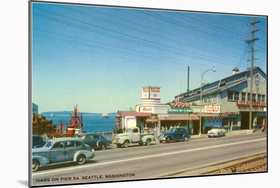 Ivars on Pier 54, Seattle, Washington-null-Mounted Art Print