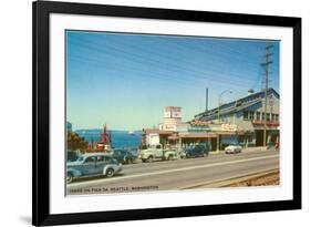 Ivars on Pier 54, Seattle, Washington-null-Framed Premium Giclee Print