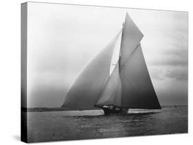 Iverna Yacht at Full Sail-null-Stretched Canvas