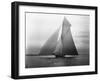 Iverna Yacht at Full Sail-null-Framed Premium Photographic Print