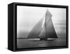 Iverna Yacht at Full Sail-null-Framed Stretched Canvas