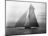 Iverna Yacht at Full Sail-null-Mounted Photographic Print