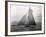 Iverna Yacht at Full Sail-null-Framed Photographic Print