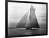 Iverna Yacht at Full Sail-null-Framed Photographic Print