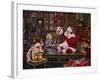 Ivey Boy Magic Paint-Santa’s Workshop-Framed Giclee Print