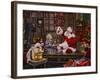 Ivey Boy Magic Paint-Santa’s Workshop-Framed Giclee Print