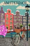 Amsterdam City Background-ivgroznii-Art Print