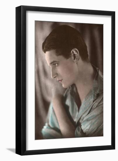 Ivor Novello, Profile-Bertram Park-Framed Photographic Print