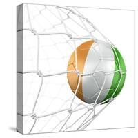 Ivoran Coast Soccer Ball in a Net-zentilia-Stretched Canvas