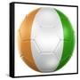 Ivoran Coast Soccer Ball-zentilia-Framed Stretched Canvas