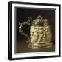 Ivory and Gilded Bronze Tankard Showing Bacchanalia Scene, Circa 1600-1650-Peter Szumowski-Framed Giclee Print