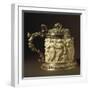 Ivory and Gilded Bronze Tankard Showing Bacchanalia Scene, Circa 1600-1650-Peter Szumowski-Framed Giclee Print