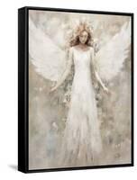 Ivory Angel 8-null-Framed Stretched Canvas