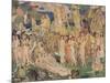 'Ivory, Apes and Peacocks (The Queen of Sheba)', c1909-John Duncan-Mounted Giclee Print