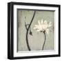 Ivory Blossom-Ivo-Framed Art Print