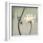 Ivory Blossom-Ivo-Framed Art Print