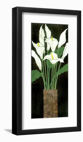 Ivory Calla Lilies-R^ Rafferty-Framed Giclee Print