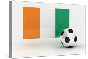 Ivory Coast Soccer-badboo-Stretched Canvas