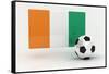 Ivory Coast Soccer-badboo-Framed Stretched Canvas