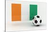 Ivory Coast Soccer-badboo-Stretched Canvas