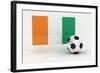 Ivory Coast Soccer-badboo-Framed Art Print