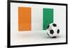 Ivory Coast Soccer-badboo-Framed Art Print