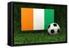 Ivory Coast Soccer-badboo-Framed Stretched Canvas