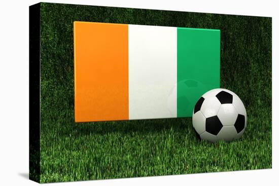 Ivory Coast Soccer-badboo-Stretched Canvas